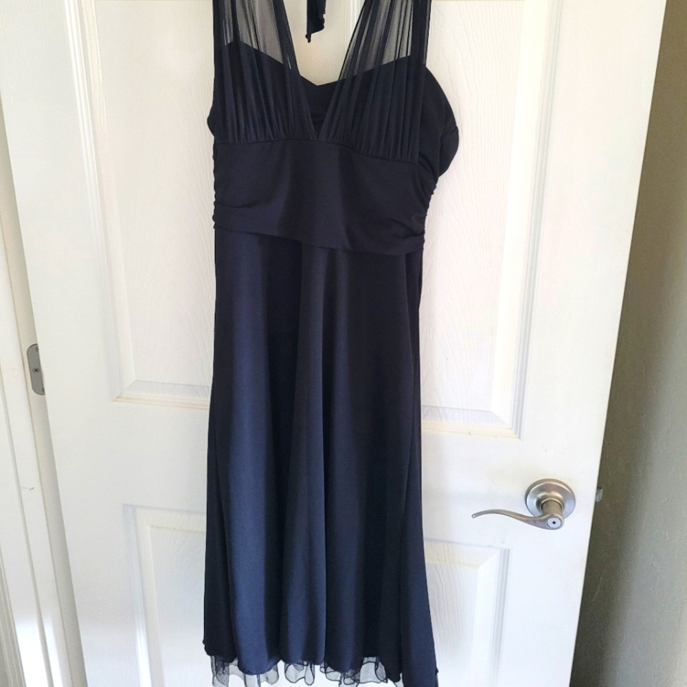 Black Halter Dres